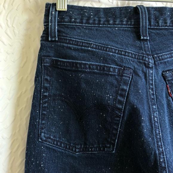 Levi's Wedgie Icon Fit Jeans Intergalactic Speckle - Picture 10 of 15